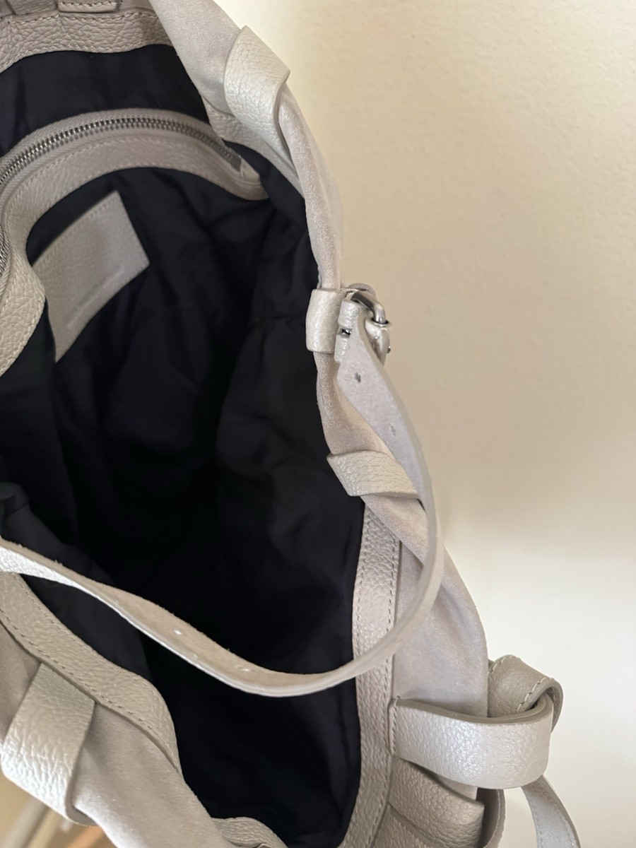 Alexander Wang Kirsten Bag Suede Leather Grey Shoulder Strap Tote