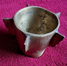 Ancien Moule en Bronze de Prothésiste Dentaire 19ème 