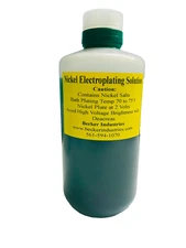 24K Gold/Chrome Plating Nickel Plating Solution, 4oz, Industrial Grade, 