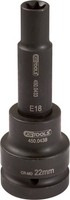 Ks Tools 450.0452 3/4'' Torx-E-Kraft-Stecknuss, Lang, E20