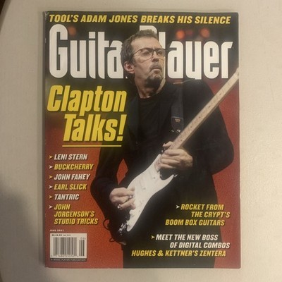 Guitar Player, Eric Clapton, Clapton Talks, 6/01