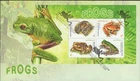 AUSTRALIA - 2018 'FROGS' Miniature Sheet First Day Cover [F2751]