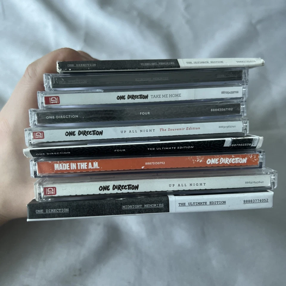 One Direction CDs Bulk 2010s Pop Music Albums Australian & UK Editions 1D x9 - Image 3 of 4