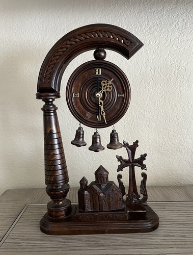 Armenian Handmade Ornaments. Walnut Wood Watch