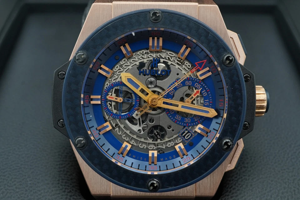 2015 Hublot King Power Special One 18K Rose Gold Watch Set - Image 4 of 4
