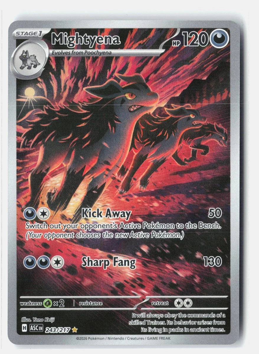 Mightyena Pokémon TCG Cards for sale | eBay