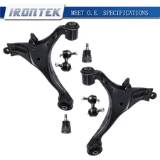 Irontek 6 Front Lower Control Arms Ball Joint for 2001-2005 Honda Civic Acura EL