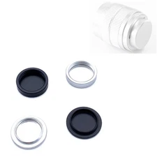 Metal Rear Lens Cap / Camera Front Body Cap Protector for C Mount CCTV Lenses