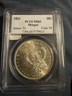 1921 $1 Morgan Silver Dollar