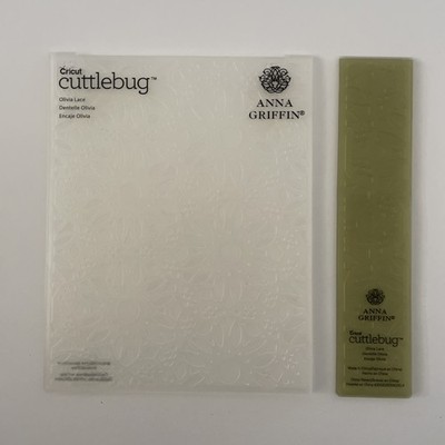 Anna Griffin Olivia Lace Embossing Folder Set by Cricut Cuttlebug