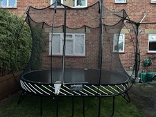 Springfree 8x11 Ft Oval Trampoline with Steps