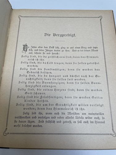 Antique 1900's DEIN REICH KOMME! -Your Kingdom Come German Biblical Picture Book - Picture 5 of 6