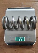 Nukeproof titanium coil spring, 450 x 2.25 , approx 267g, FL 125mm ID 37mm
