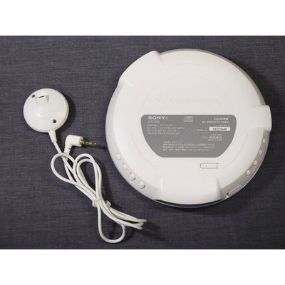 SONY CDウォークマン D-EJ002 ホワイト Sony D-EJ002 Portable CD Player Walkman White from Japan Used