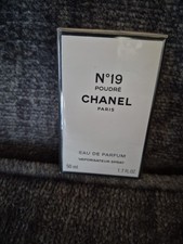 CHANEL No 19 poudre eau de parfum 50ml Perfume NEW w/BOX SEALED