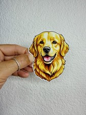 Golden Retriever Dog Sticker K9 Unit Guard Dog Car Bumper Water bottle decal