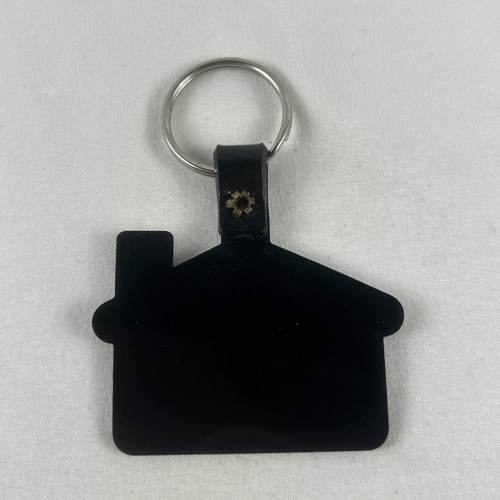 Real Estate Unlimited Keychain Brokered By Exp Realty House Shape Black - Picture 3 of 3