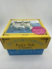 Vintage My Audio Library Fairy Tale Classics Box Set 7 Cassette Tapes Wellswish
