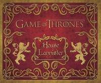 Game Of Thrones: House Lannister Deluxe Stationery Set Hbo