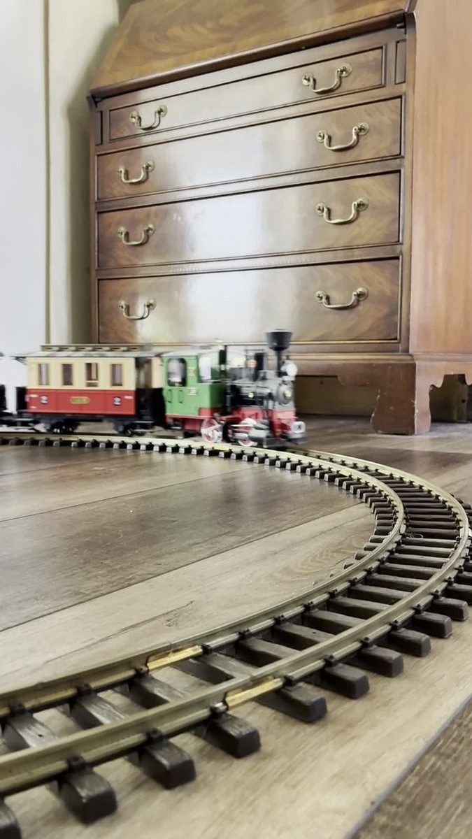 LGB #20301 THE BIG TRAIN SET G Gauge Set running in great