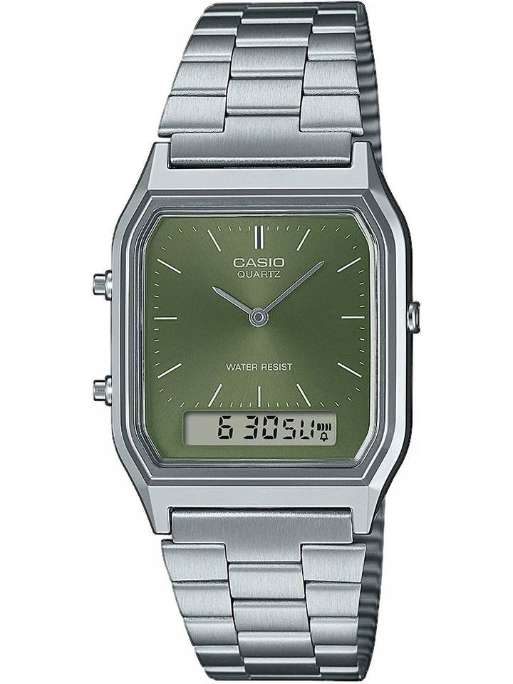 Casio AQ-230A-3AMQYES Herrenuhr Vintage collection 30mm 1ATM - Bild 1 von 1