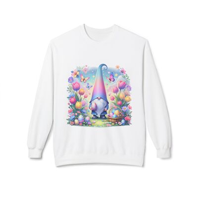 Gnome Easter Sweatshirt, Colorful Unisex Crewneck, Spring Gift Ideas,