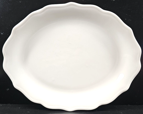 3 Syracuse China Dawn Oval Serving Platter Set Vintage Restaurant Ware White Lot - 第 20/24 張圖片