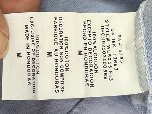 Champion Logo Garment Dyed Cropped Tee Size Medium NWT - Picture 11 of 12