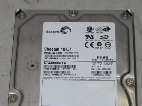 EMC Clarion Seagate Cheetah 10K.7 300GB ST3300007FCV 10K Festplatte - Bild 2 von 5