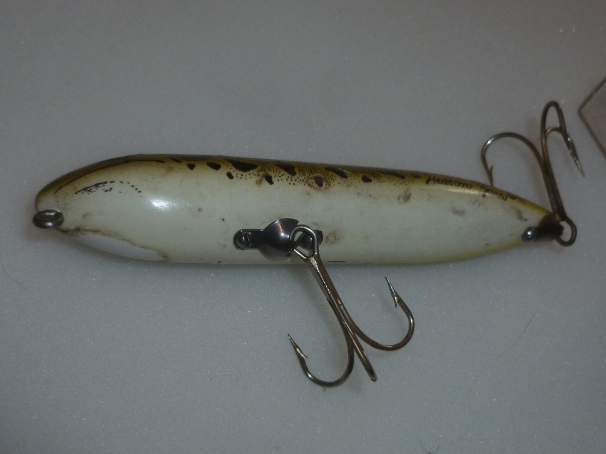 CHARLIE CAMPBELL FISHING LURE VINTAGE HEDDON ZARA FROG SPOOK