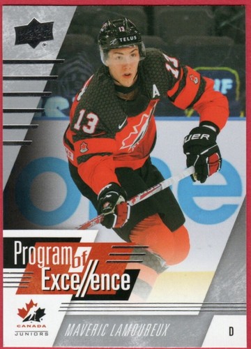 2024-25 UD Team Canada Juniors Hockey Program of Excellence “You Pick from list“ - Picture 27 of 102