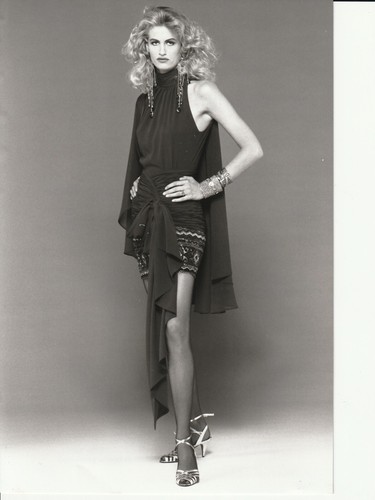 PHOTO	Argentique JEAN-LOUIS SCHERRER MODE 1990 PHOTO STUDIO 16X24CM - Imagen 1 de 2