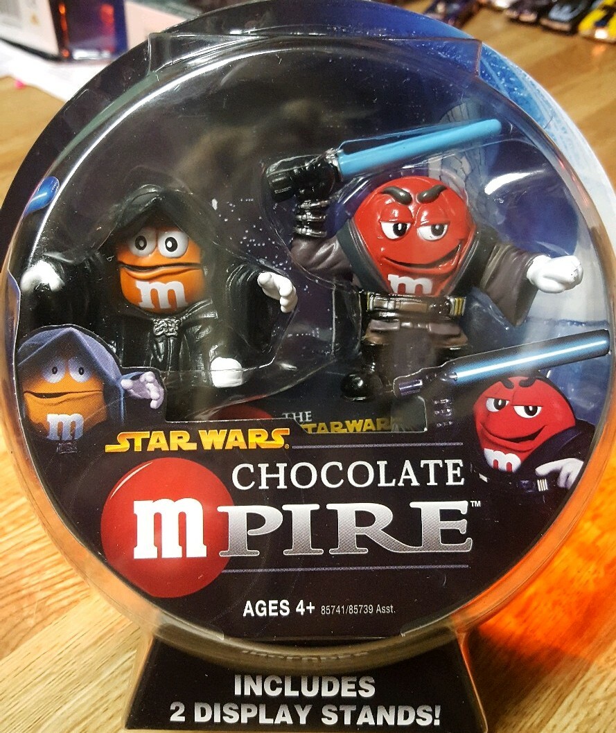 2005 Star Wars M&M Chocolate Mpire Anakin Skywalker Emperor