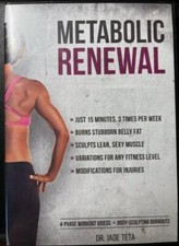 METABOLIC RENEWAL - Dr Jade Teta - 4 DISC SET DVD NEW/SEALED