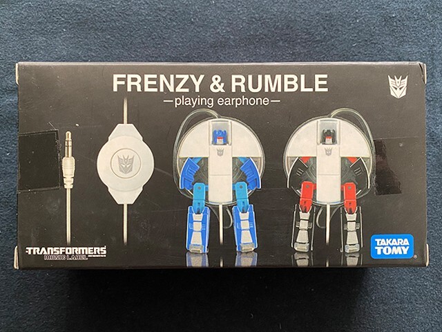 Takara 2007 Transformers Music Label MP3 Frenzy & Rumble Takara 2007 Transformers Music Label MP3 Frenzy & Rumble