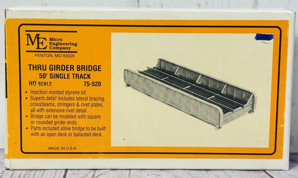Lot Of 3 Micro Engineering Company Girder Bridge 75-520, 75-521 & 75-502 NEW - Image 4 of 4