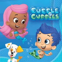 Bubble Guppies Beverage Napkins - 16 Count on sale Bubble Guppies Beverage Napkins - 16 Count on sale