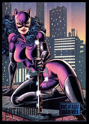 1995 Fleer DC vs. Marvel Comics #20 Catwoman