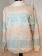 Vintage Spunky Woman  s Pullover Sweater Made In USA Size Large