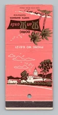 1950'S. MAR MONTE SANTA BARBARA, CA. MATCHBOOK COVER