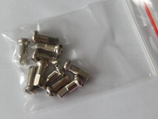 10 Stück neue Speichen Nippel für 2mm Speic...