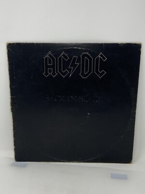 AC/DC-Back in Black VINYL LP Atlantic SD 16018 VINTAGE 1980 Press