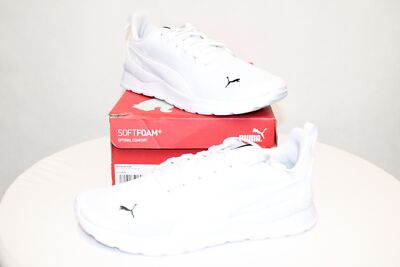 Puma Anzarun Lite Unisex Sneaker Weiß EU Größe 42,5 Neu Rechnung MwSt