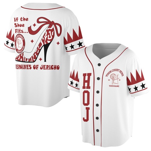 Customized Heroines of Jericho HOJ Sisterhood Baseball Jersey S-5XL - Picture 12 of 12