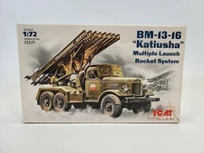SDG ICM BM-13-16 Katiusha Multiple Launch Rocket System 1/72 Scale Model Kit NEW