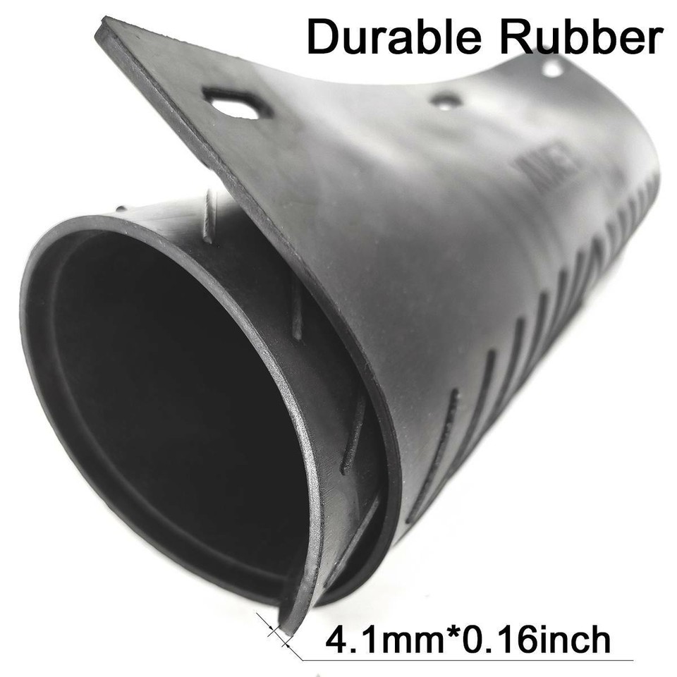 2 Rubber Truck Mud Flaps 12 In Wide X 18" Long X 1/4" Thick Single - Foto 10