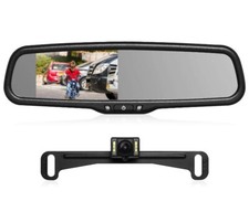 AUTO-VOX T2 Backup Camera Kit,OEM Rear View Mirror Monitor with IP68 BRAND NEW