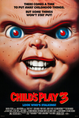 Child's Play 3 Movie Poster 24x36 Large 24inx36in Chucky