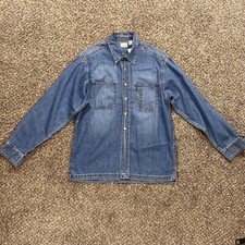 Levi  s Red Tab Denim Button Up Size M