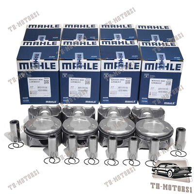 MAHLE Pistons Rings Set For Mercedes-Benz GL500 S500 X166 W221 M278 4 ...